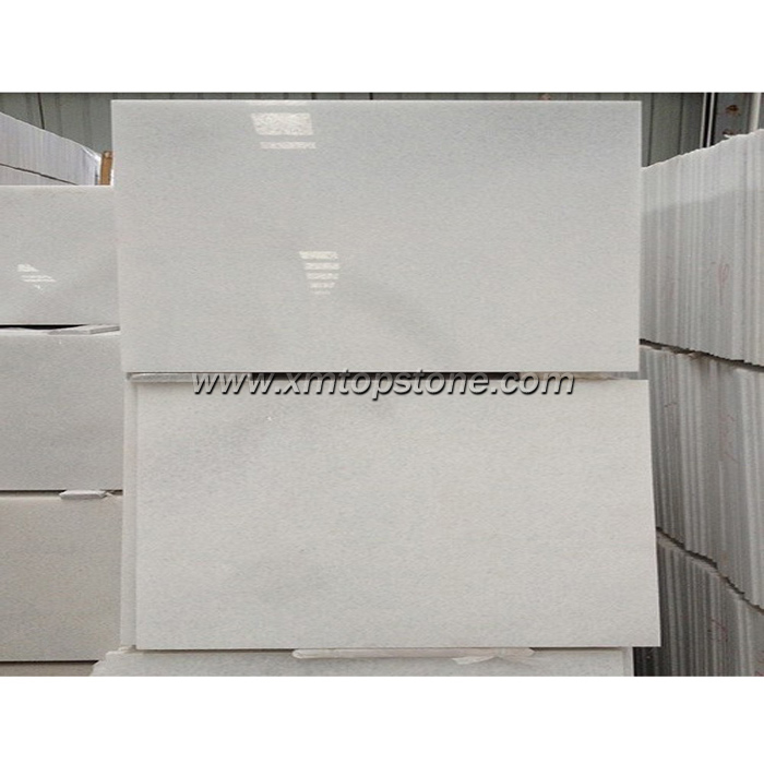 Chinese Crystal White Marble Tile